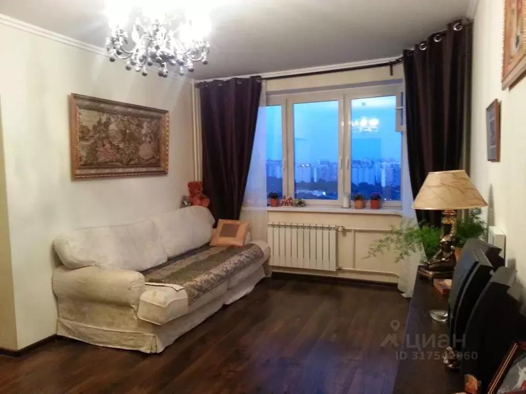 1-к кв. Москва ул. Лобачевского, 41 (46.7 м) - Фото 1