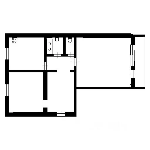 2-к кв. Краснодарский край, Краснодар Восточно-Кругликовская ул., 77 ... - Фото 2