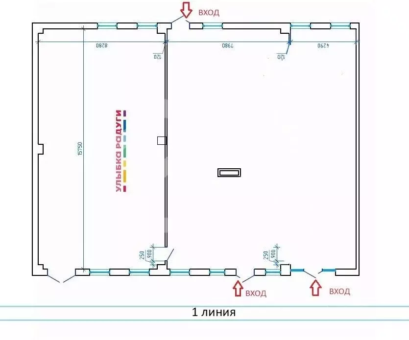 Помещение свободного назначения в Москва Ты и я жилой комплекс, к3 ... - Фото 2