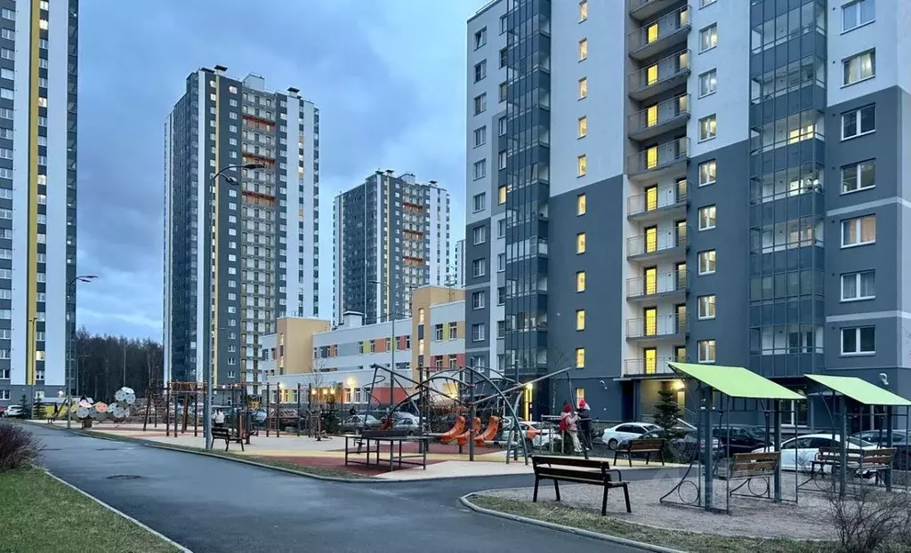 1-к кв. Санкт-Петербург наб. Реки Каменки, 19к4 (33.7 м) - Фото 0