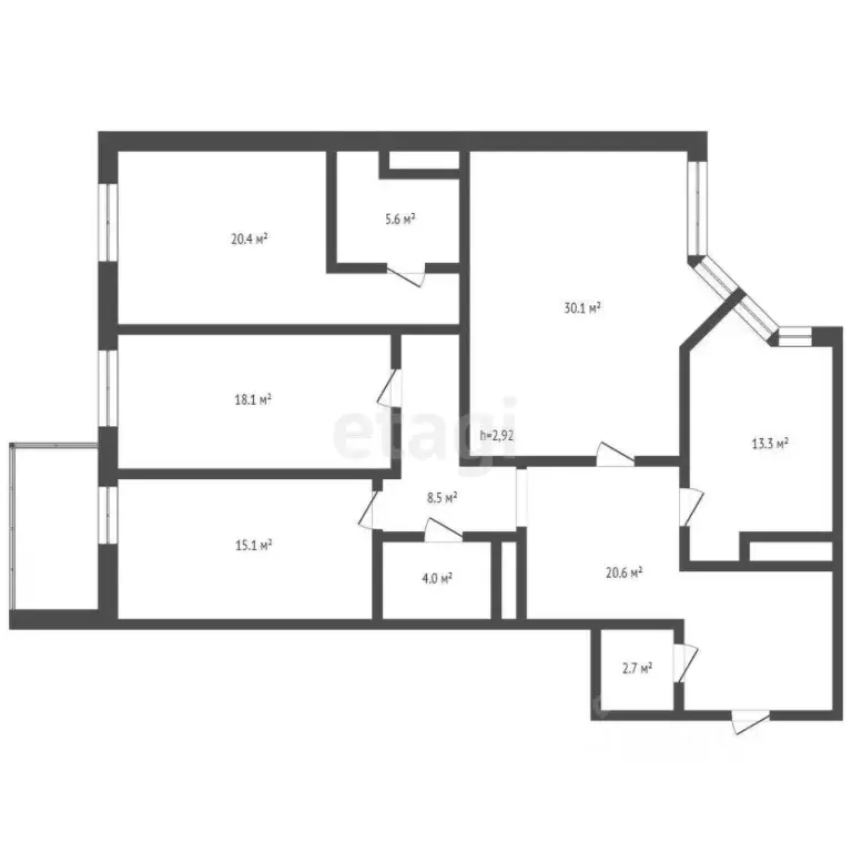 4-к кв. Удмуртия, Ижевск ул. Тимирязева, 13 (75.1 м) - Фото 1