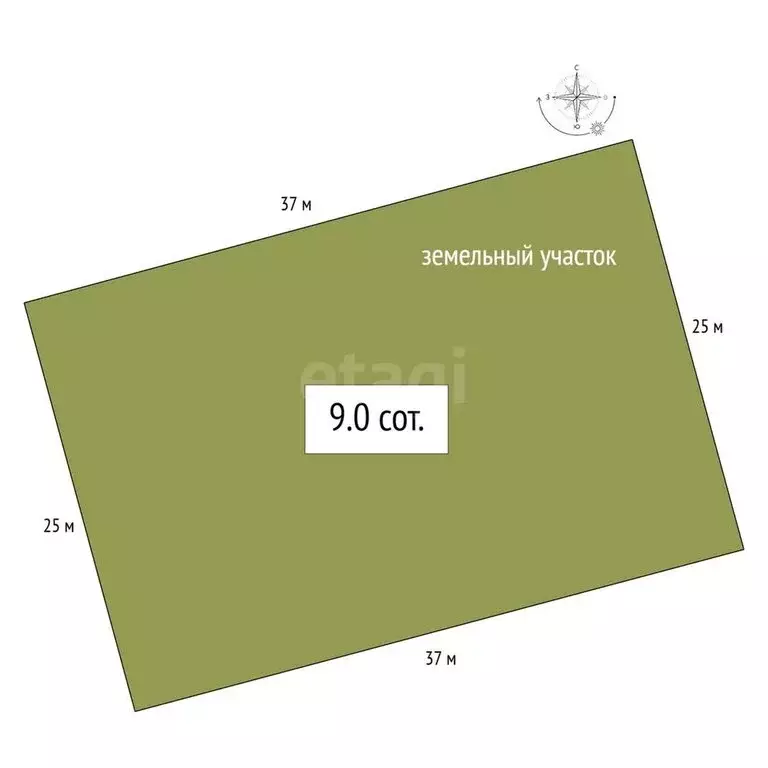 Участок в Быстровский сельсовет, коттеджный посёлок Экопарк (9 м) - Фото 0
