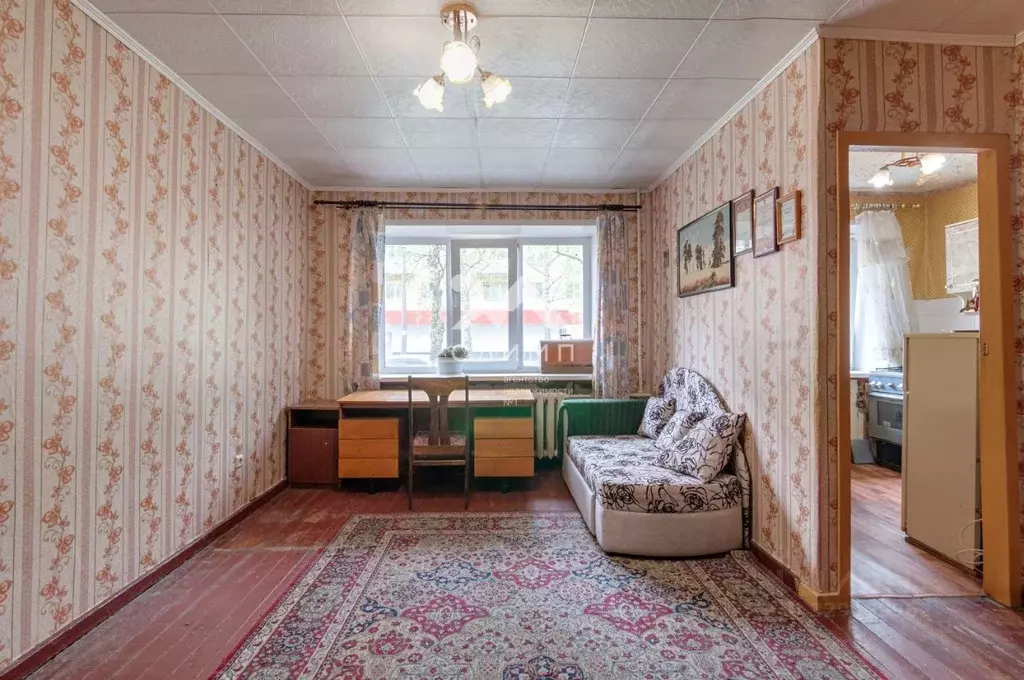 1-к кв. Вологодская область, Вологда Козленская ул., 95 (32.5 м) - Фото 1