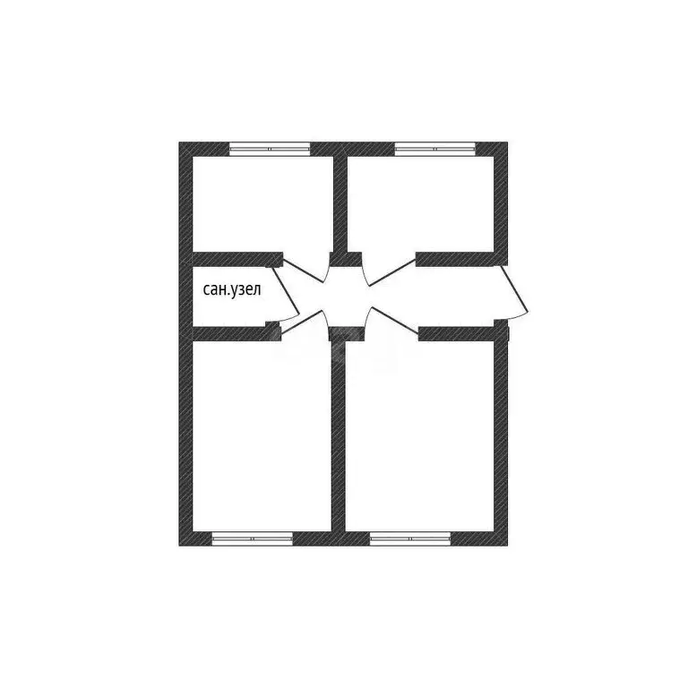 Дом в село Стан-Бехтемир, Подгорная улица (50 м) - Фото 1