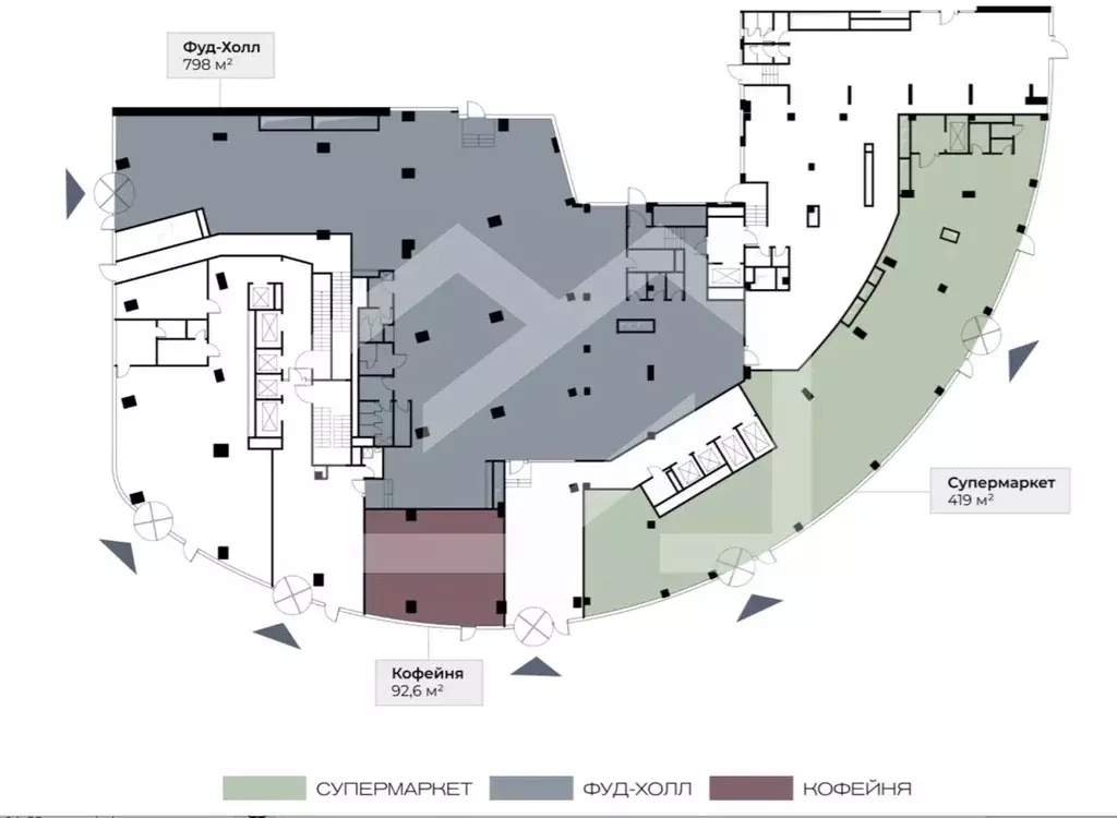 Торговая площадь в Москва ул. Маршала Прошлякова, 23 (798 м) - Фото 2