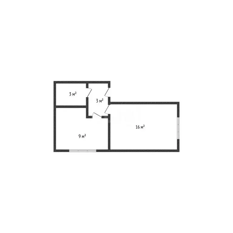 1-комнатная квартира: посёлок городского типа Яблоновский, улица ... - Фото 1