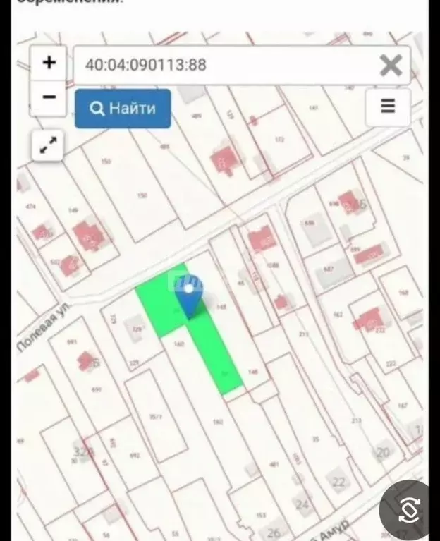 Участок в Калужская область, Дзержинский муниципальный округ, с. ... - Фото 2