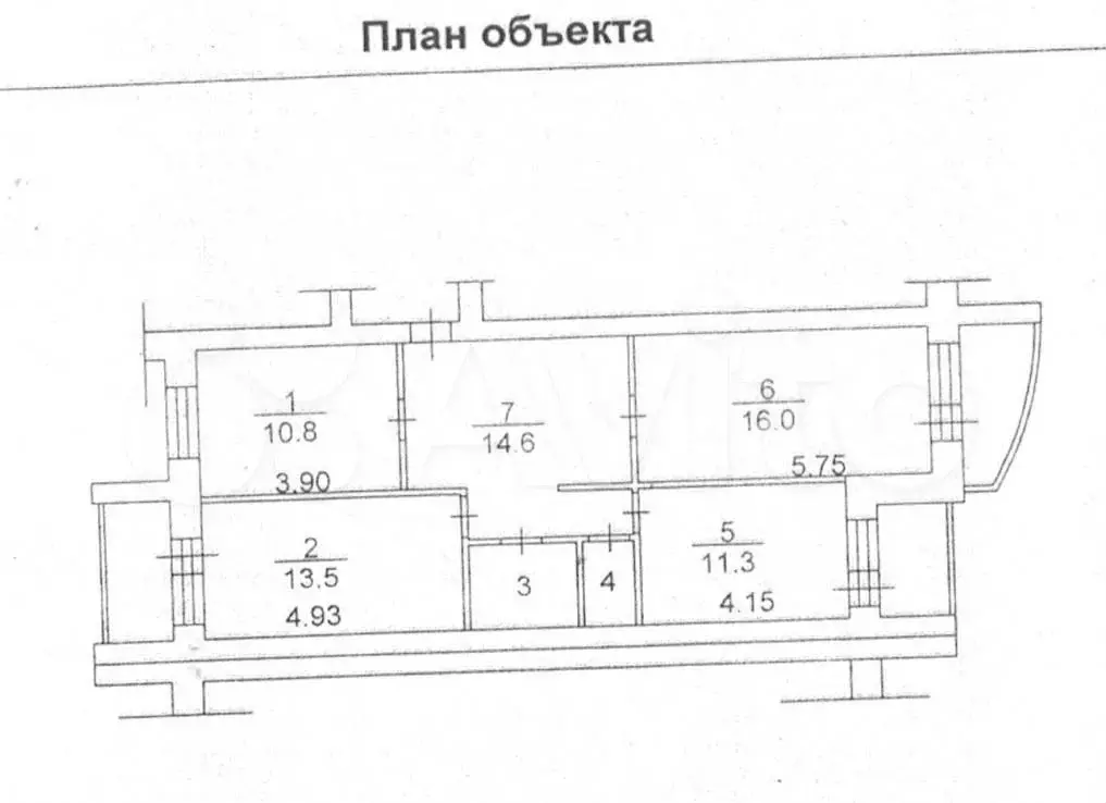 3-к. квартира, 75 м, 8/10 эт. - Фото 0