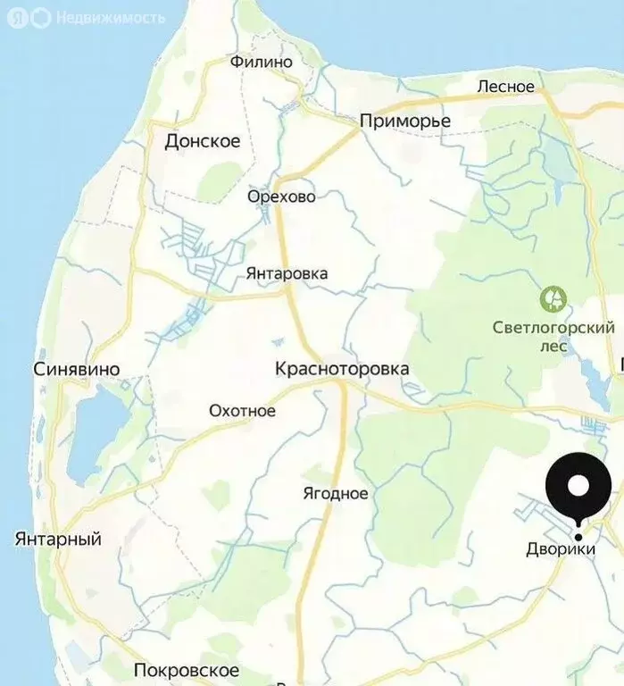 Участок в Калининградская область, Зеленоградский муниципальный округ, ... - Фото 1