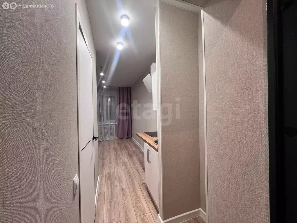 Квартира-студия: Казань, Ново-Савиновский район, Октябрьская улица, 15 ... - Фото 2