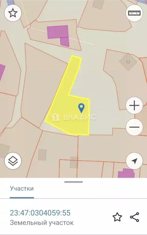 Участок в Краснодарский край, Новороссийск Труженик СНТ, 52 (6.4 сот.) - Фото 1