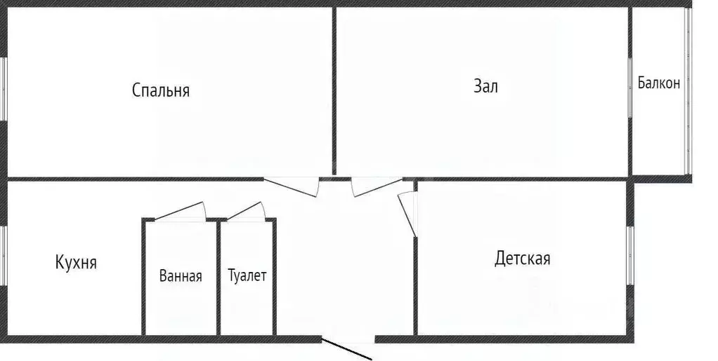 3-к кв. Приморский край, Владивосток ул. Кирова, 16 (61.5 м) - Фото 1