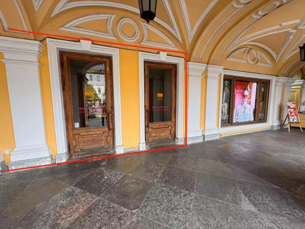 Помещение свободного назначения в Санкт-Петербург Невский просп., 35В ... - Фото 1