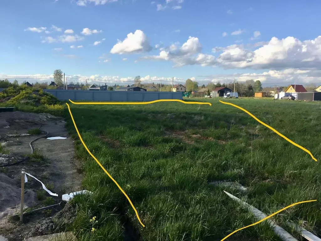 Участок в Ленинградская область, Тосненское городское поселение, д. ... - Фото 2