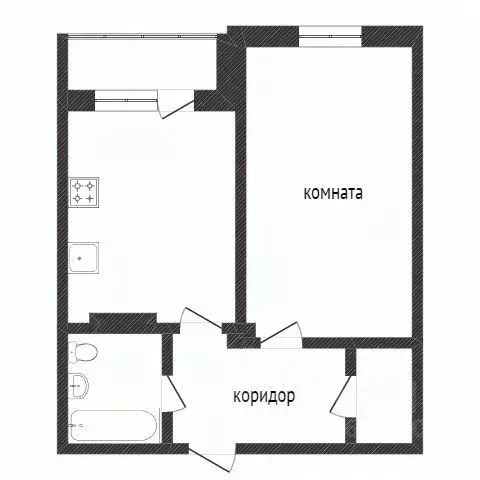 1-к кв. Воронежская область, Воронеж ул. Саврасова, 86 (36.0 м) - Фото 1