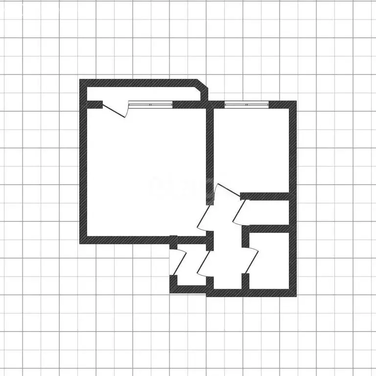 1-комнатная квартира: Черногорск, Юбилейная улица, 32к2 (34.8 м) - Фото 1