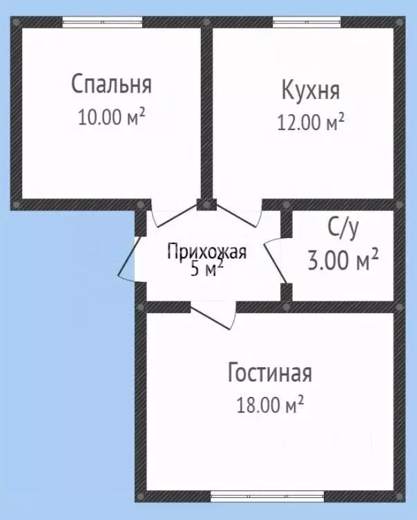 2-к кв. Дагестан, Махачкала Научный Городок мкр, ул. Самурская, 85 ... - Фото 1