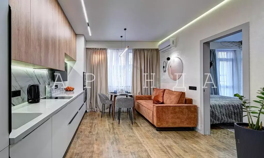3-к кв. Краснодарский край, Сочи Мамайка мкр, ул. Волжская, 34/3 (45.0 ... - Фото 0