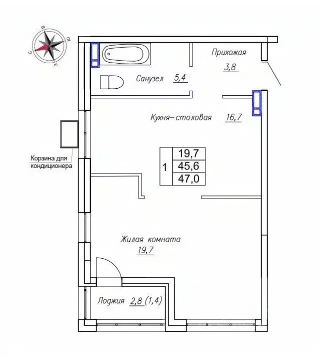 1-к кв. Приморский край, Надеждинский район, пос. Новый ул. Ленина, ... - Фото 1