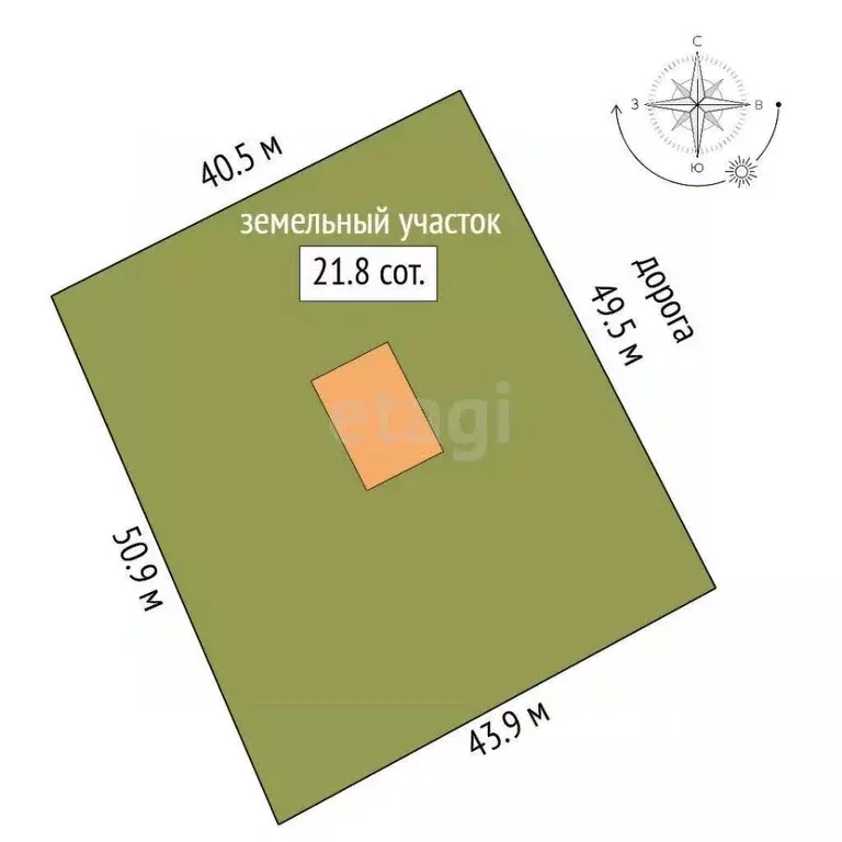 Дом в Псковская область, Порховский муниципальный округ, д. Попадинка ... - Фото 2