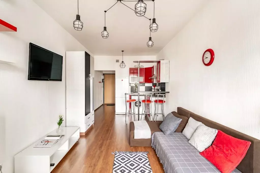 Студия Санкт-Петербург просп. Испытателей, 8к1 (24.9 м) - Фото 2