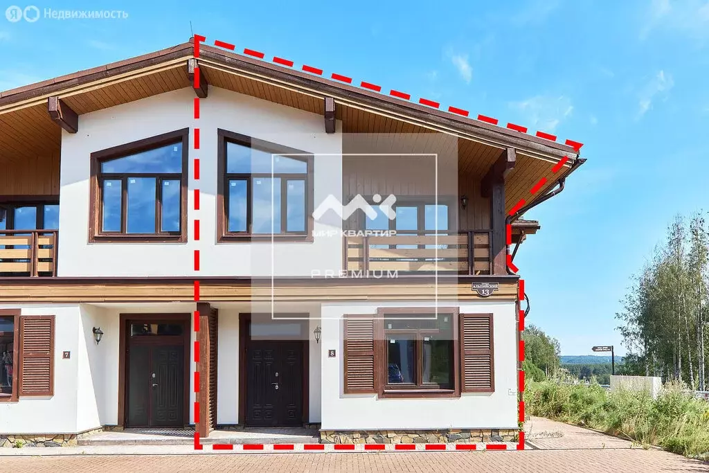 Дом в деревня Мистолово, Альпийский проезд, 13/8 (119 м) - Фото 1