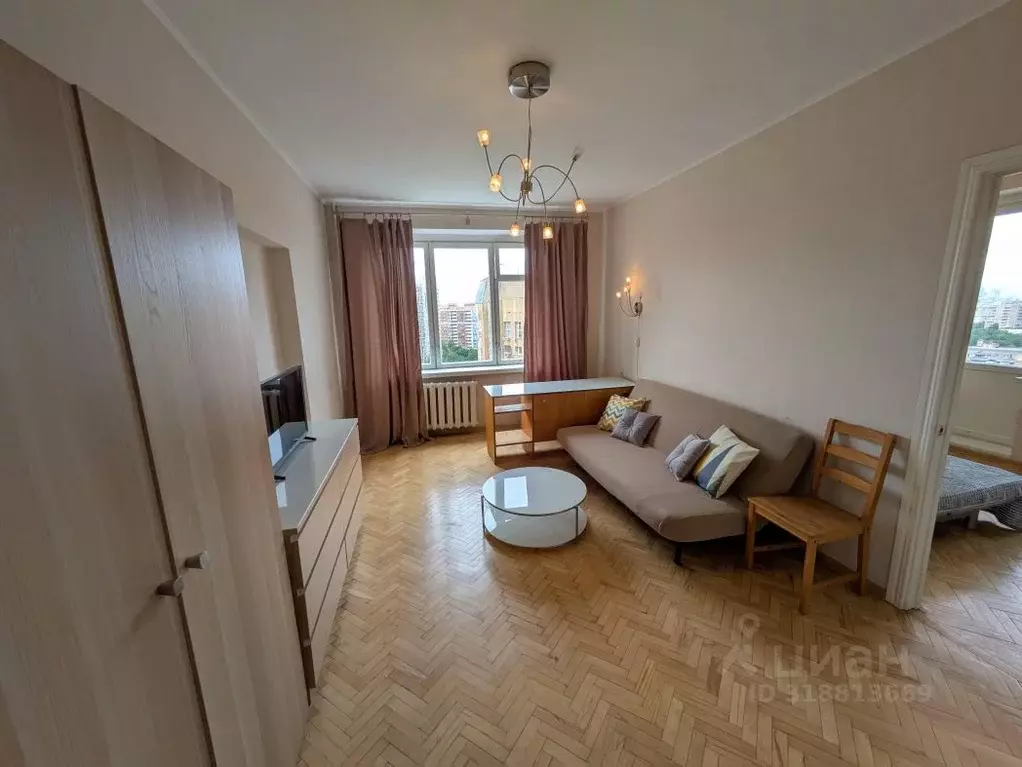 2-к кв. Москва ул. Гарибальди, 15К2 (53.0 м) - Фото 1