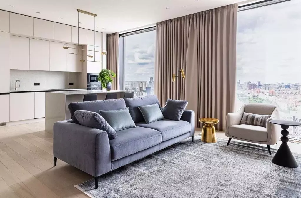 2-к кв. Москва Краснопресненская наб., 14Ак1 (75.8 м) - Фото 0