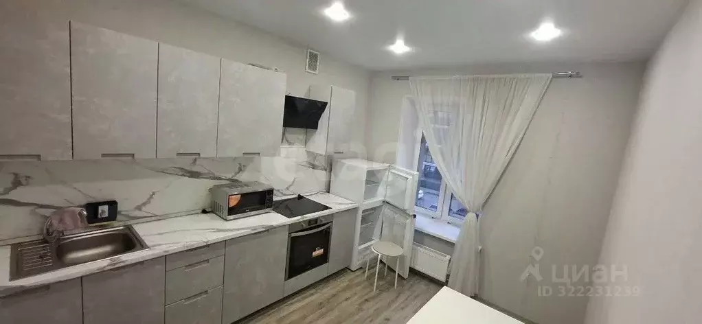 1-к кв. Татарстан, Казань ул. Николая Ершова, 66В (35.0 м) - Фото 1