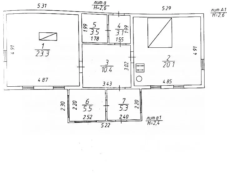 Дом в Калужская область, Козельский муниципальный округ, Подборки ... - Фото 2