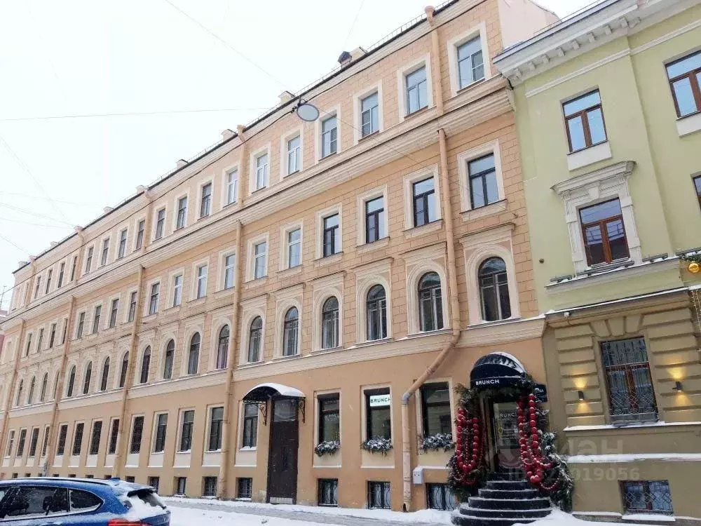 1-к кв. Санкт-Петербург ул. Рылеева, 13 (45.0 м) - Фото 0