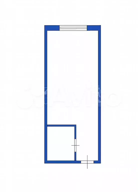 1-к. квартира, 23 м, 1/9 эт. - Фото 0