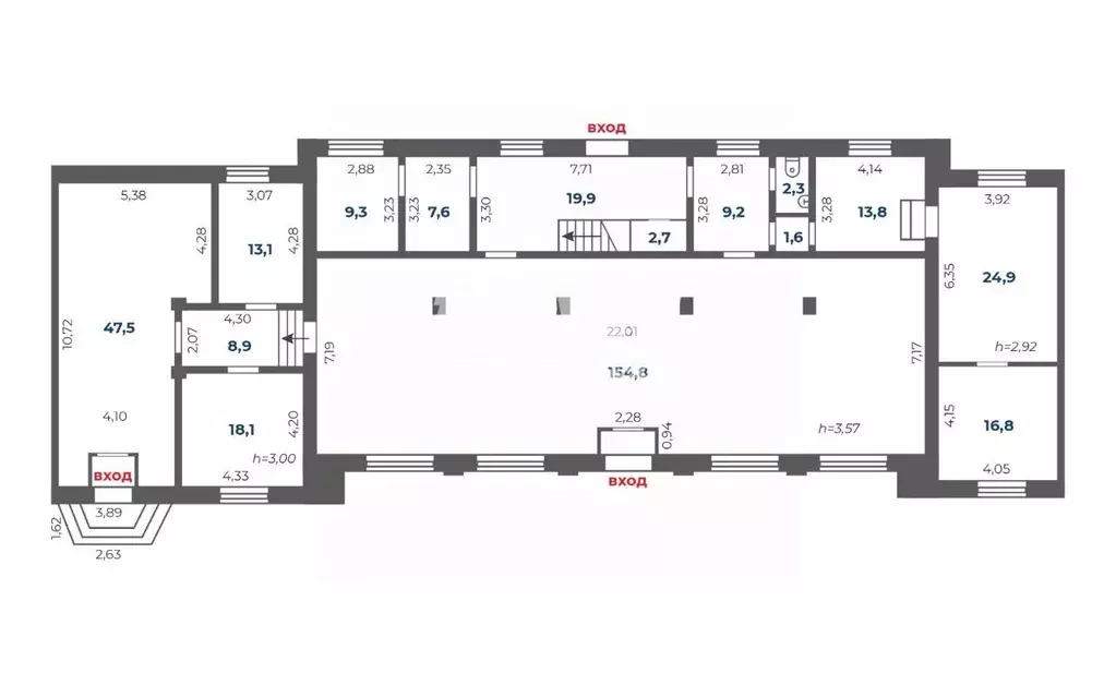 Помещение свободного назначения в Челябинская область, Челябинск ул. ... - Фото 2