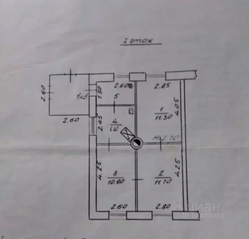 3-к кв. Волгоградская область, Волгоград Рабочий поселок Горьковский ... - Фото 1