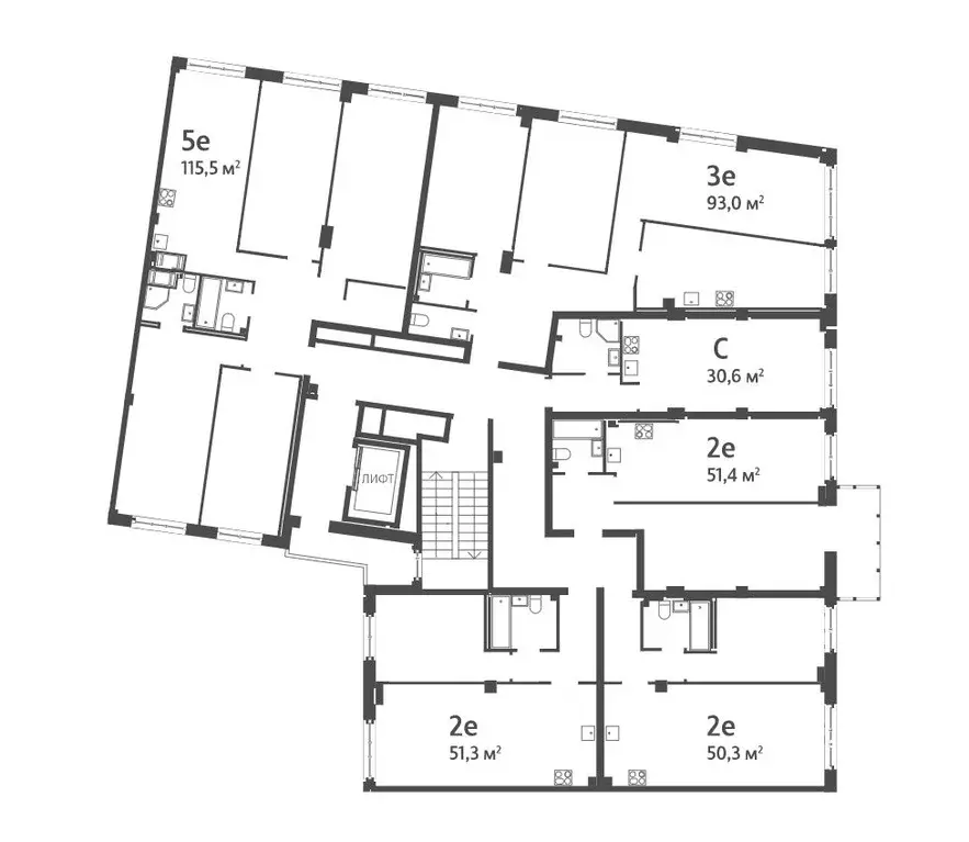 4-к кв. Санкт-Петербург Ремесленная ул., 15 (115.5 м) - Фото 1