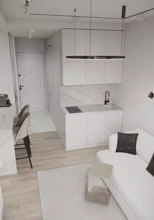 Студия Краснодарский край, Сочи Новый Сочи мкр,  (29.5 м) - Фото 1