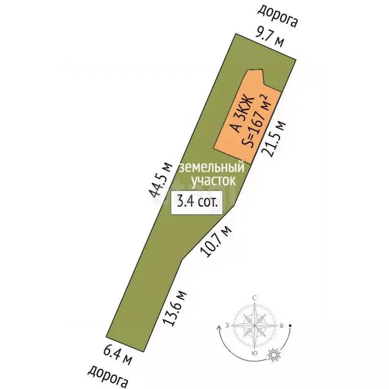 Таунхаус в Тюменская область, Тюмень пер. 2-й Гостевой (115 м) - Фото 1