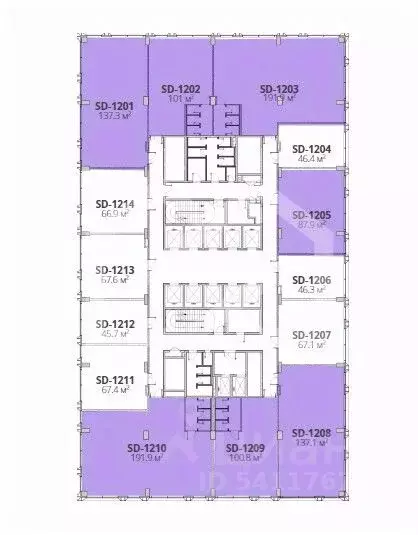 Офис в Москва Дмитровский проезд, вл1Г (137 м) - Фото 1