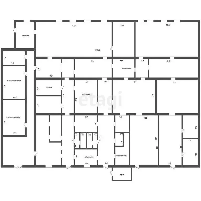 Производственное помещение (619.4 м) - Фото 1