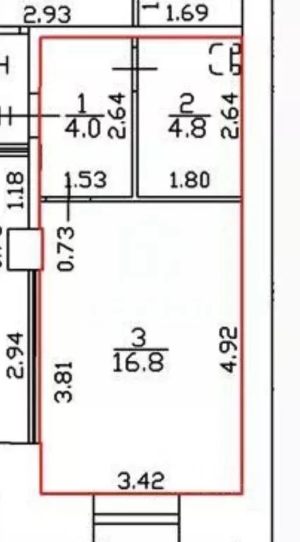Студия Санкт-Петербург Лиственная ул., 18к1 (25.6 м) - Фото 2