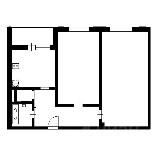 2-к кв. Санкт-Петербург Кременчугская ул., 21к3 (68.0 м) - Фото 2