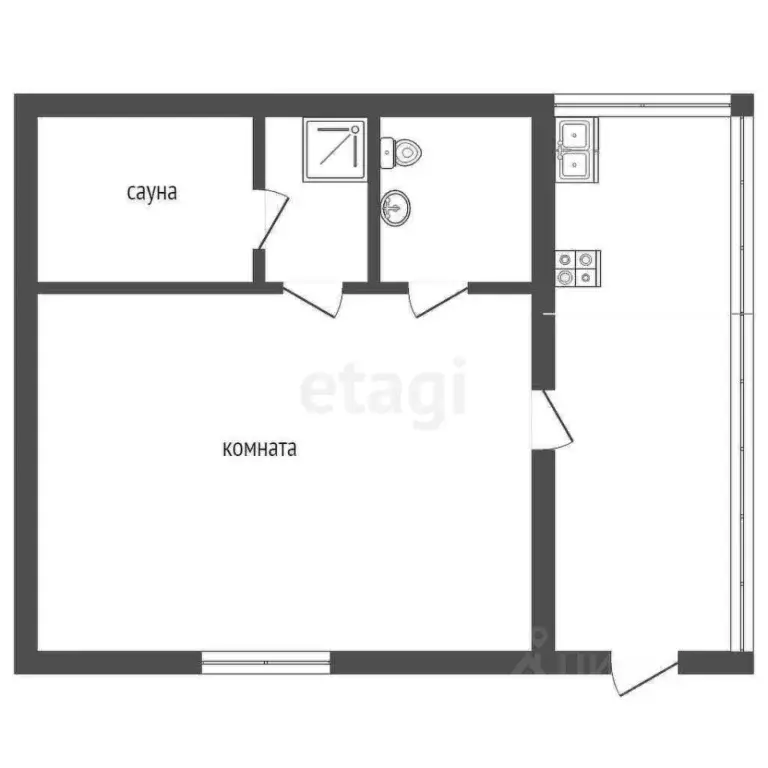 Дом в Саратовская область, Балашов Затонская ул., 1 (40 м) - Фото 1