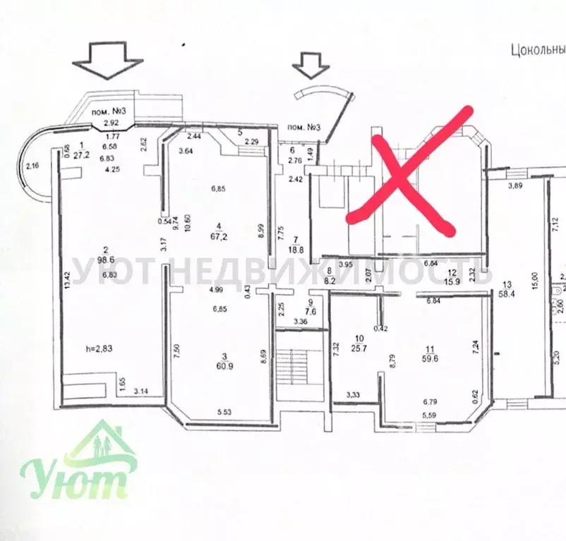 Торговая площадь в Московская область, Жуковский ул. Дугина, 17А (450 ... - Фото 1