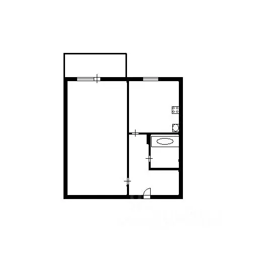1-к кв. Новосибирская область, Новосибирск Родники мкр, ул. ... - Фото 1