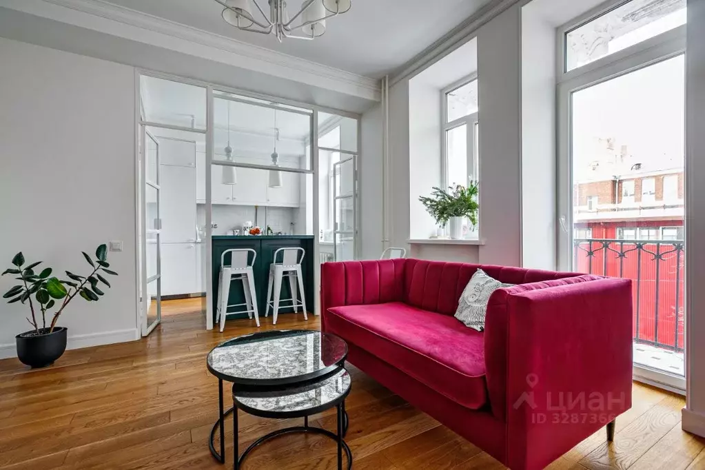 2-к кв. Москва 2-я Песчаная ул., 2к4 (45.3 м) - Фото 2