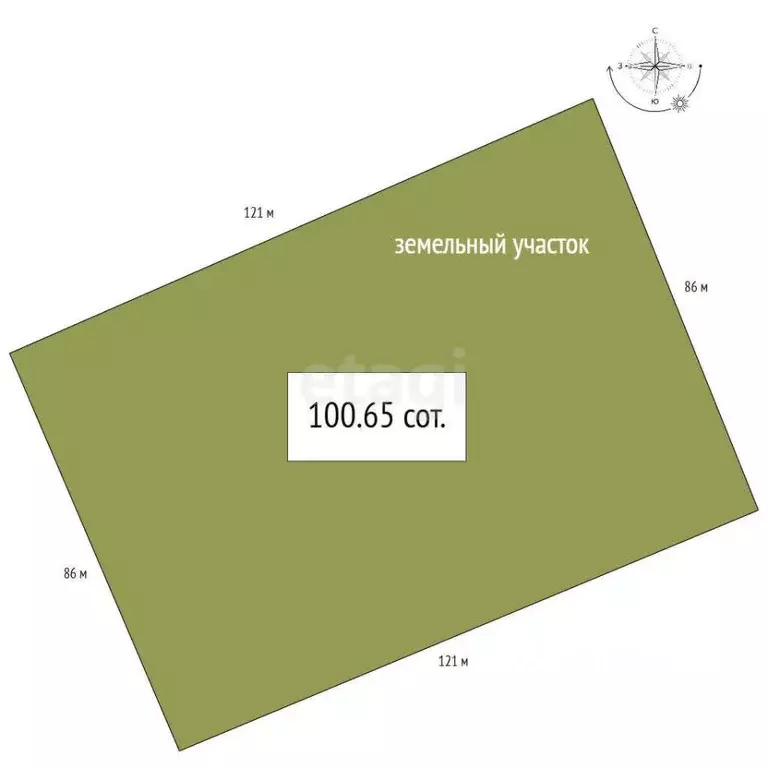 Участок в Новосибирская область, Мошковский район, с. Томилово  ... - Фото 2