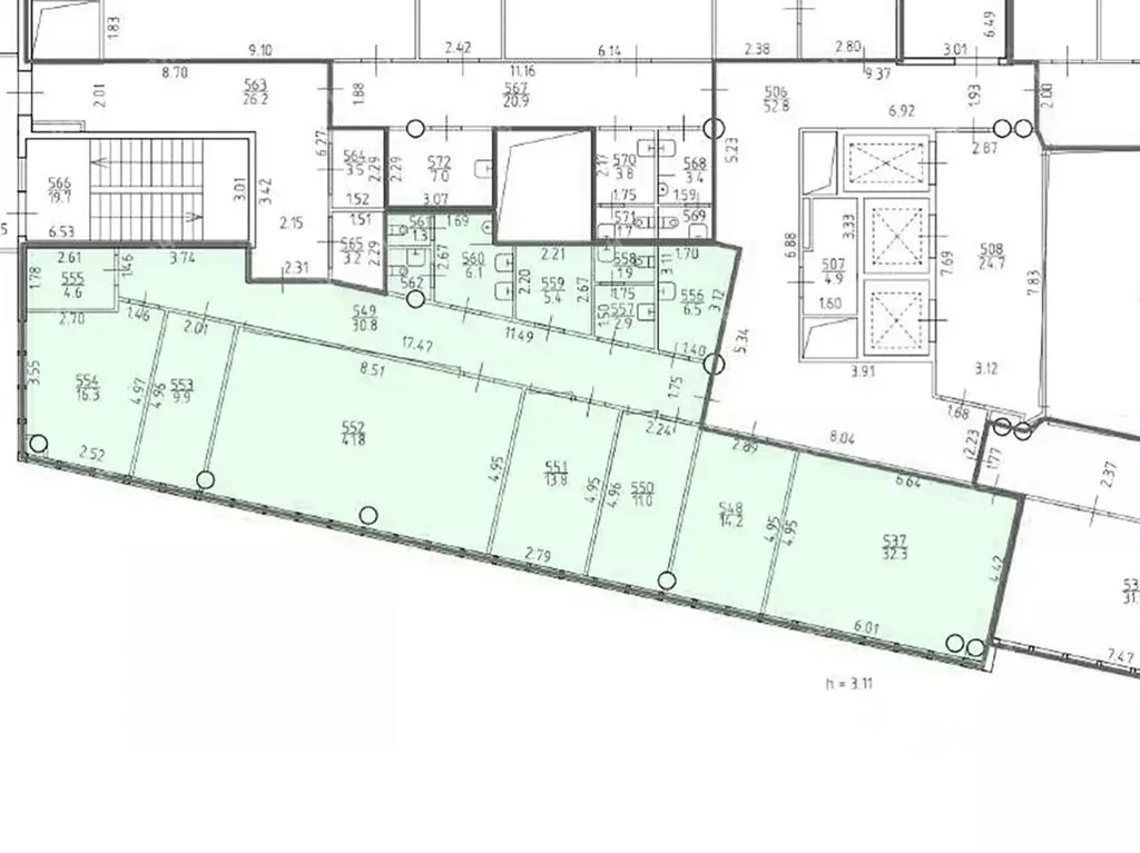 Офис в Санкт-Петербург Приморский просп., 54к1 (200 м) - Фото 2