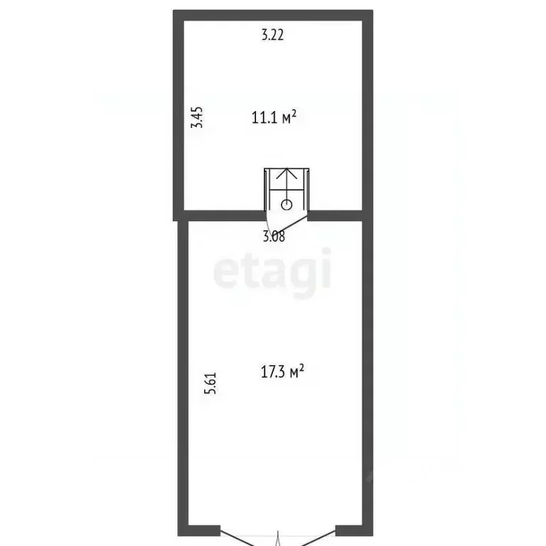 Гараж в Хабаровский край, Хабаровск ул. Джамбула, 41Б (29 м) - Фото 1