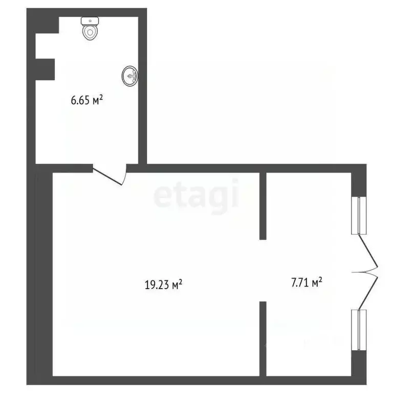 Помещение свободного назначения в Тюменская область, Тюмень ул. ... - Фото 1