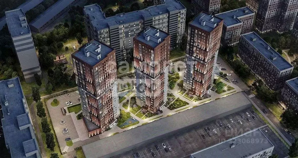 1-к кв. Воронежская область, Воронеж ул. Кривошеина, 13/14 (42.2 м) - Фото 1